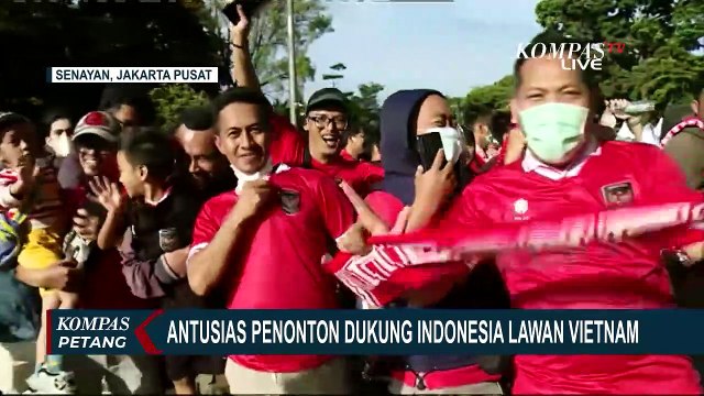 Semi Final Piala AFF 2022, Sorak Sorai Suporter Timnas Indonesia Penuhi Stadion Utama GBK!