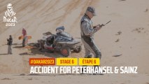 Accident for Peterhansel & Sainz - Étape 6 / Stage 6 - #Dakar2023