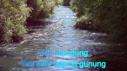 KARAOKE-LANGGAM JAWA - CAPING GUNUNG