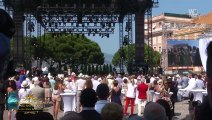 Albert et Charlene de Monaco très en forme pour les 10 ans de règne du prince @ W9