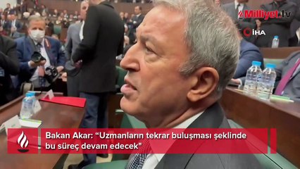 Bakan Akar'dan 'üçlü toplantı' açıklaması: Görüşmenin devamı olacak