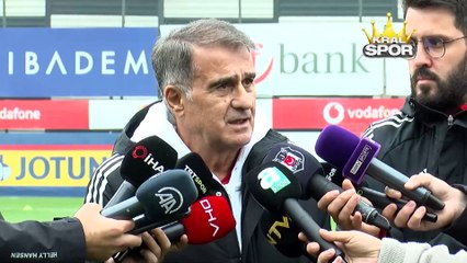 Şenol Güneş: Gaziantep maçında mağdur olan biziz