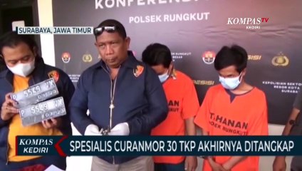 Polisi Tangkap Pelaku Curanmor Yang Sudah Beraksi di 30 TKP