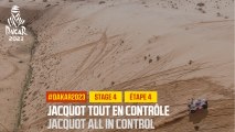 Jacquot all in control / Jacquot tout en contrôle - Étape 4 / Stage 4 - #Dakar2023