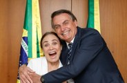 Regina Duarte é criticada após acusar Lula de usar faixa falsa na posse