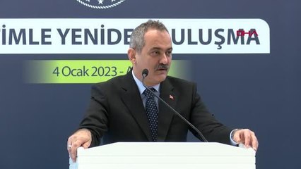 Bakan Özer: Eğitimin tüm kademelerinde okullaşma oranını yüzde 99'a yükselteceğiz
