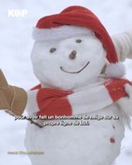 Un gardien fait un bonhomme de neige dans ses cages ! ⛄