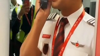 Spicejet ✈️ Pilot Mohit Kumar  Announcement Viral Video __ @TheOfficers