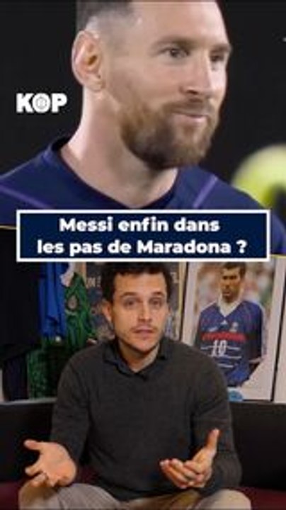  Lionel Messi : enfin dans les pas de Diego Maradona ?