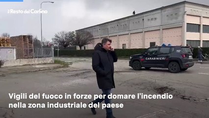 Rio Saliceto, fiamme e paura alla Cermag