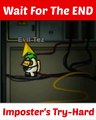 IMPOSTER'S TRY-HARD #EvilTez #AmongUs #shorts