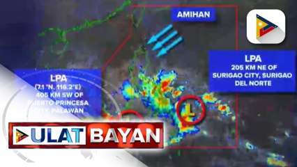 Weather: Dalawang LPA sa loob ng PAR, nagpapaulan sa malaking bahagi ng bansa