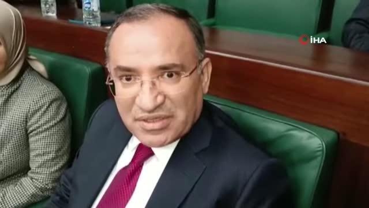 Adalet Bakanı Bozdağ'dan İmamoğlu açıklaması