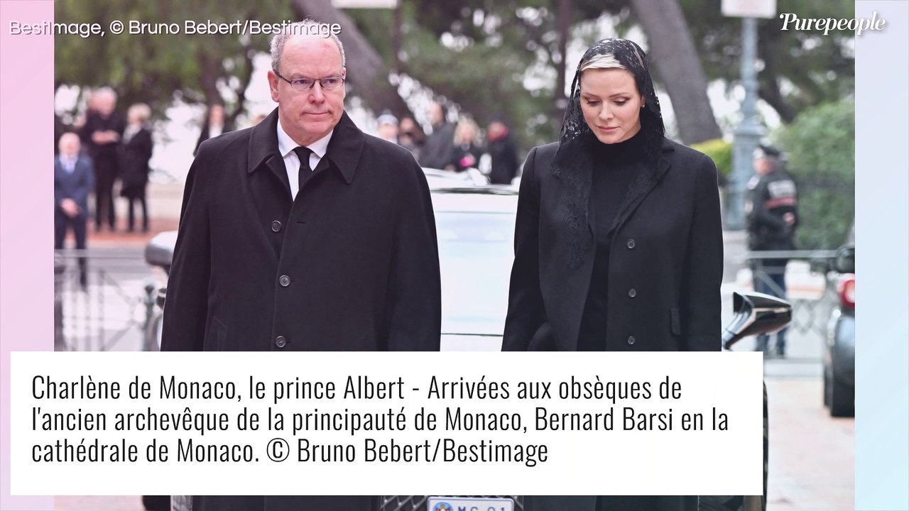 Albert et Charlène de Monaco unis pour une journée douloureuse, Caroline de Monaco très solennelle