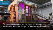 Las ciudades españolas ya tienen preparadas las carrozas de la cabalgata de los Reyes Magos