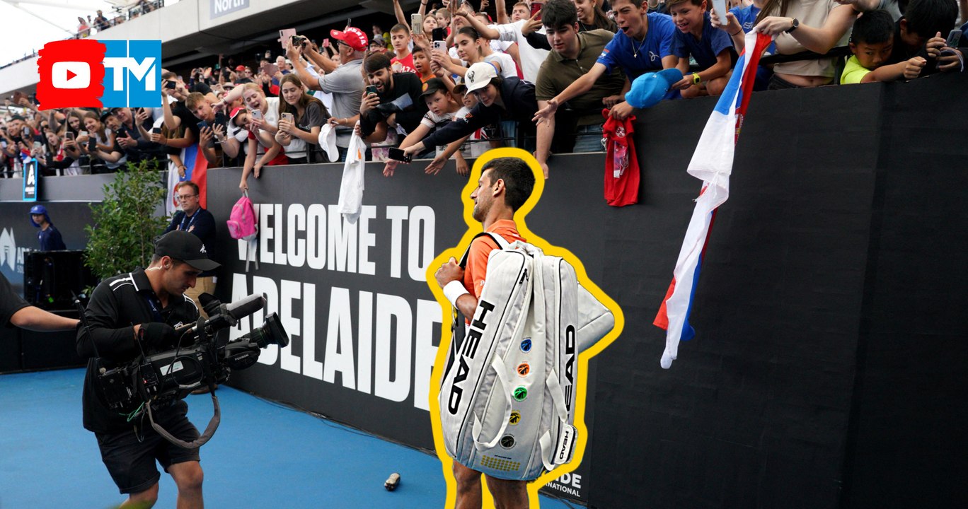 One year after being deported, Djokovic is back with a win and the love in Australia
