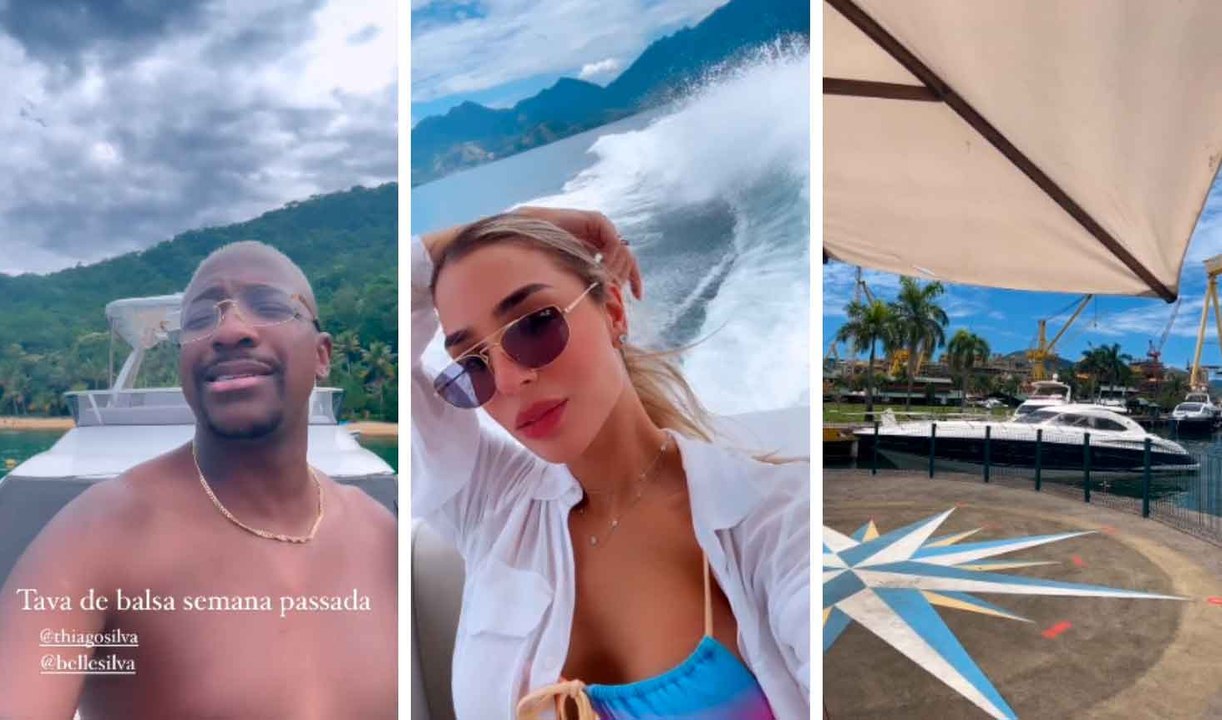 Mumuzinho pega iate do jogador Thiago Silva e se surpreende ao saber ele nunca usou