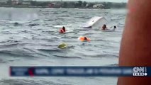 Bali Adası açıklarında turist teknesi battı: Korku dolu anlar kamerada
