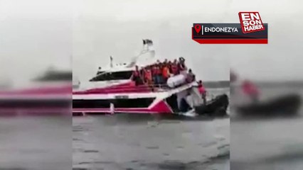 Endonezya’da turist teknesi battı