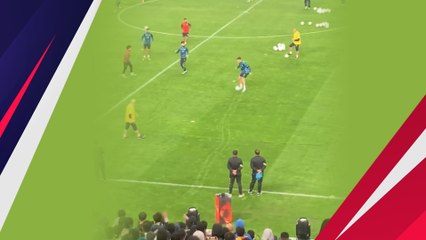 Bikin Histeris,  Fans Al Nassr  Terpukau Lihat Aksi Cristiano Ronaldo Latihan
