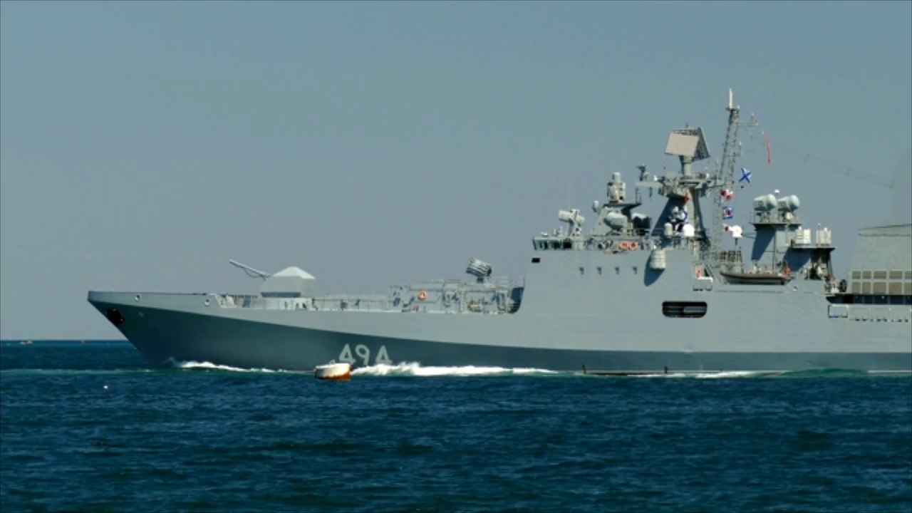 Ukrainische Marine meldet russische Schiffe im Schwarzen Meer
