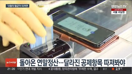 신용카드 공제 확대…두둑한 연말정산 되는 법