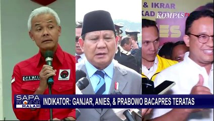 Survei Indikator Politik Indonesia: Ganjar, Anies, dan Prabowo Bakal Capres Teratas!