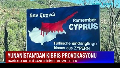 Yunanistan'dan Kıbrıs provokasyonu
