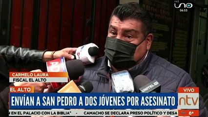 El Alto: Envían a la cárcel a dos acusados de matar con un machete a un hombre