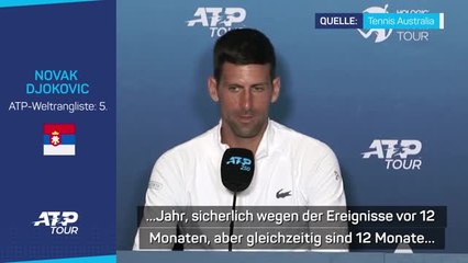 Djokovic hat die Ausweisung aus Australien bewältigt