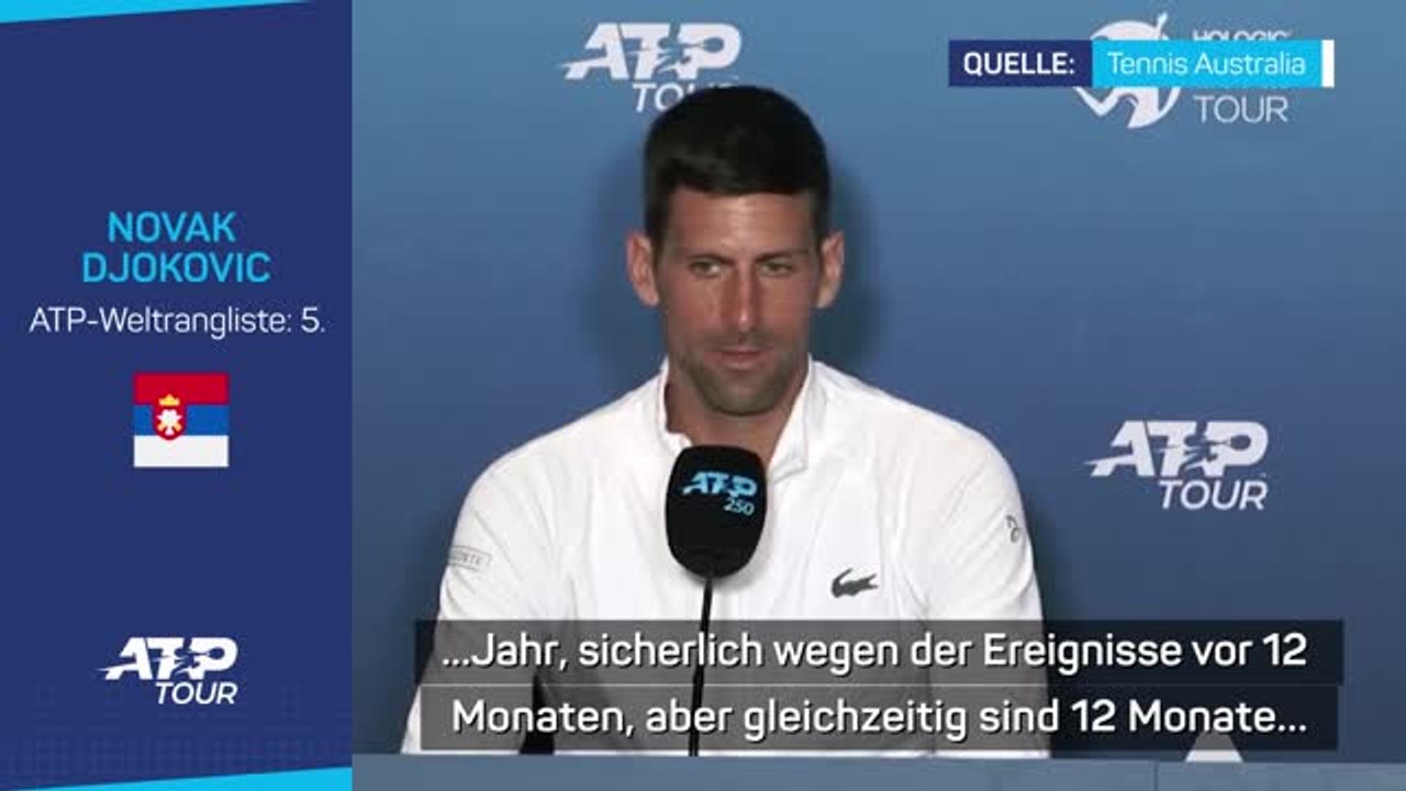 Djokovic hat die Ausweisung aus Australien bewältigt