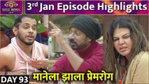 मानेला झाला प्रेमरोग | 3rd Jan Episode Highlights | Bigg Boss Marathi S4 | Colors Marathi