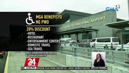Paglilinaw ng Nat'l Council for Disability Affairs, hindi lahat ng produkto at serbisyo at may makukuhang diskuwento ang mga PWD | 24 Oras