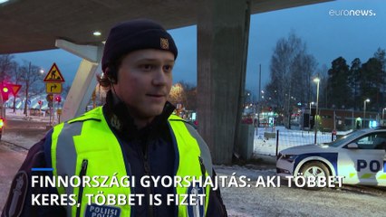 Aki többet keres, többet fizet gyorshajtásért Finnországban