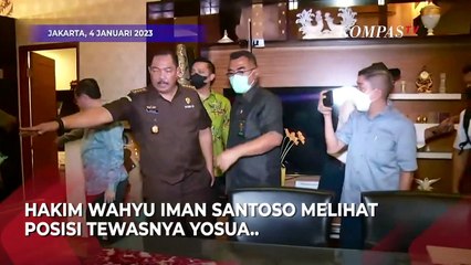 Hakim Wahyu Lihat Langsung Lokasi Terbunuhnya Yosua di Rumah Ferdy Sambo