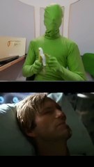 Green Hunter founds his friends in dark knight #shorts