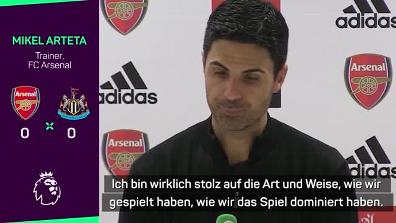 Arteta: 'Skandalöse Elfmeter' kosten Arsenal Punkte