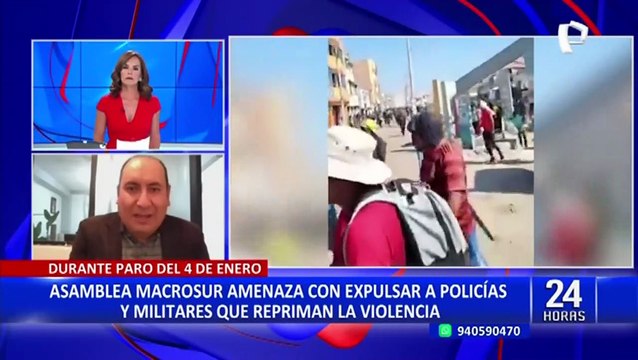 Richard Arce sobre protestas para este 4 de enero: “No es un conflicto social, es una lucha por el poder”