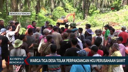 Warga 3 Desa Tolak Perpanjangan HGU Perusahaan Sawit