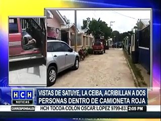 Acribillan a dos personas en Residencial Vistas de Satuye en La Ceiba