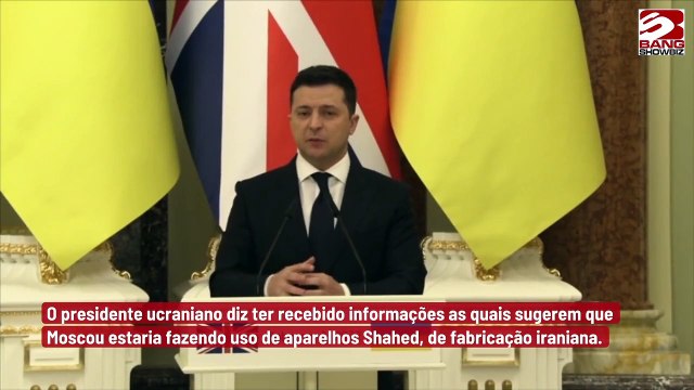 Volodymyr Zelensky faz alerta sobre aumento em ataque por drones russos