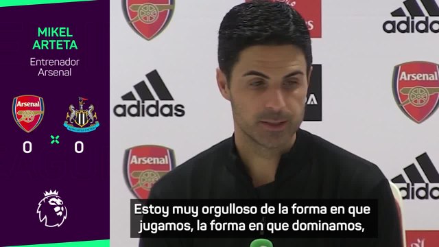 ARSENAL 0-0 NEWCASTLE UTD. | ARTETA furioso al no señalar dos PENALTIS claros | Diario AS