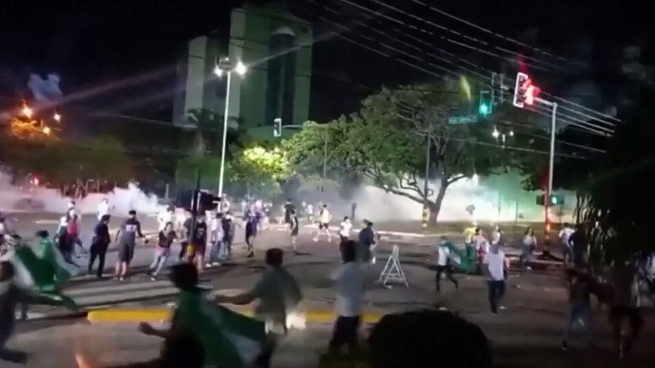 Gewaltsame Proteste in Bolivien
