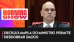 Quebra de sigilo autorizada por Moraes pode atingir Bolsonaro