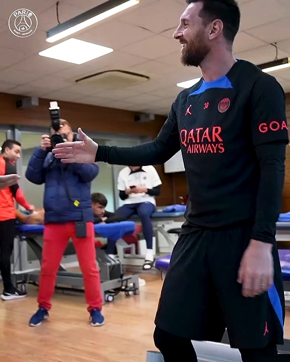 Messi vuelve a entrenar con el PSG