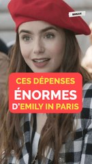 Ces dépenses énormes d'Emily in Paris