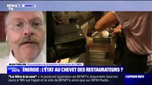 Jean Terlon, représentant des restaurateurs: 