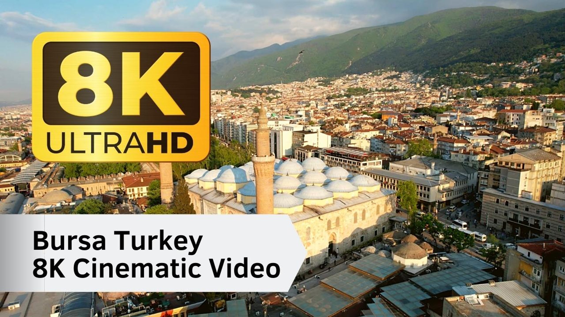 ⁣8K Bursa Turkey Cinematic Video