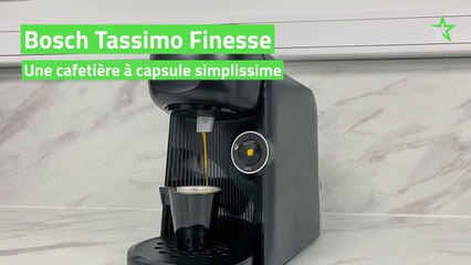 Test Bosch Tassimo Finesse : une cafetière à capsule simplissime