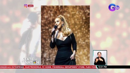 Adele, ibinunyag na meron siyang Sciatica na nakaapekto sa kaniyang paglakad | SONA